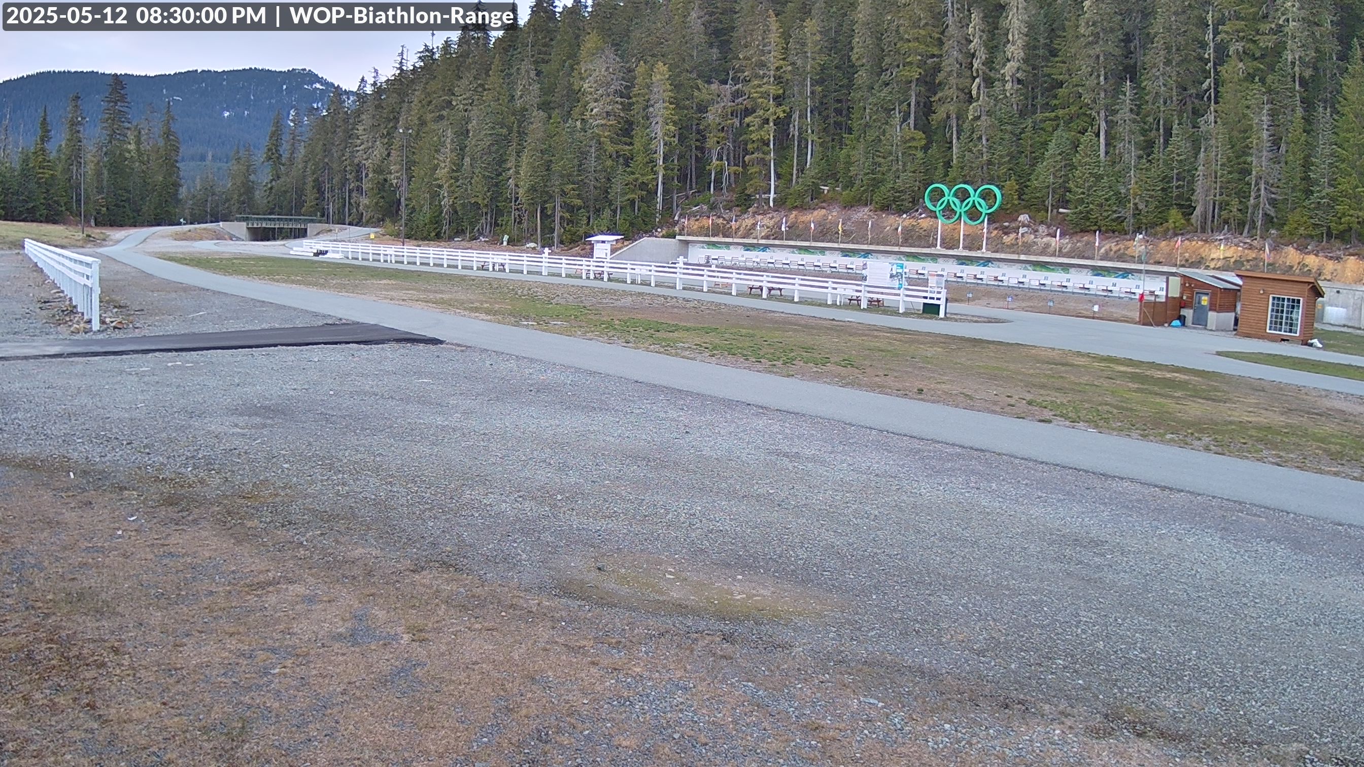 View looking North East to the Olympic Biathlon Range