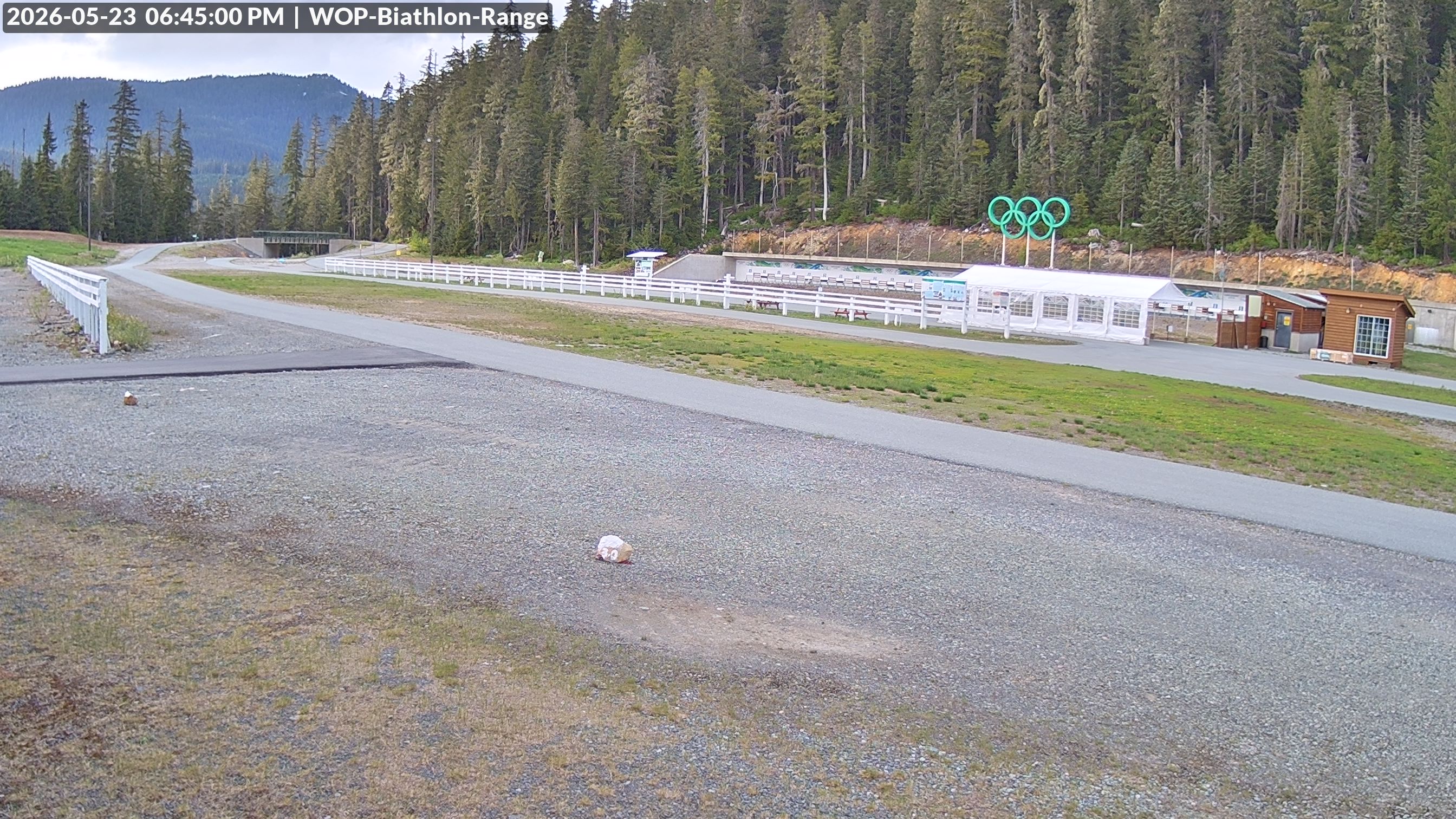 View looking North East to the Olympic Biathlon Range